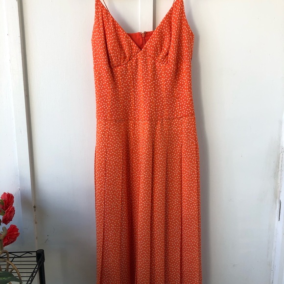 vintage Kay Unger Polka Dot Dress Size 2 - Picture 9 of 14